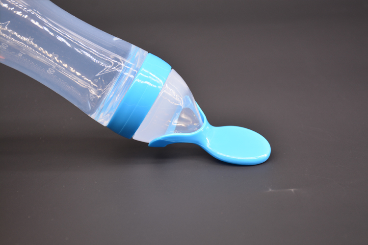 硅胶喂养勺 硅胶喂养勺