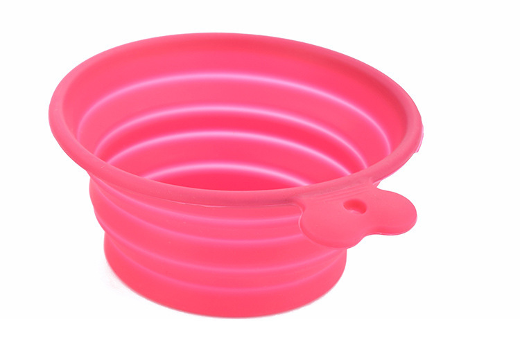 宠物折叠碗,硅胶宠物碗,便携式宠物餐盘 宠物折叠碗,硅胶宠物碗,便携式宠物餐盘