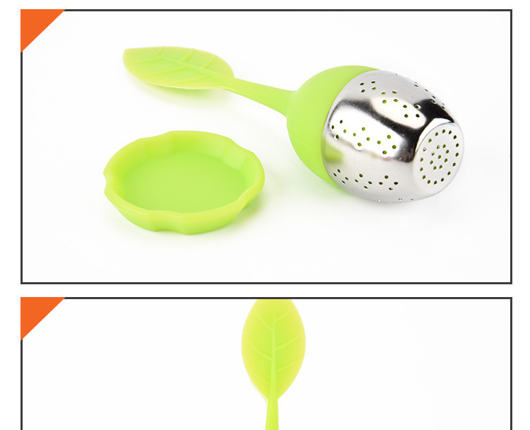 硅胶树叶茶漏 硅胶树叶茶漏