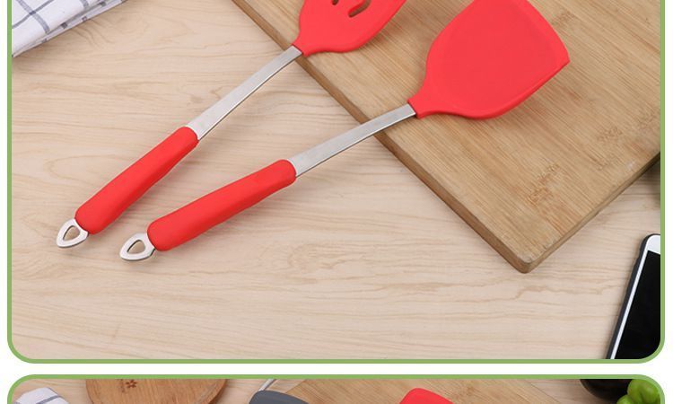 硅胶漏铲套装 硅胶漏铲套装